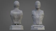 SPIDERMAN ULTRA-DETAILED SUPPORT-FREE BUST 3D MODEL 3D Printer Model