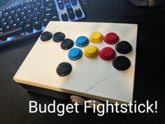 The Poor Man’s Fightstick 3D Printer Model