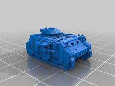 SciFi Gothic Tank 3D Printer Model