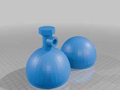 Kinder Atemschutzflasche 3D Printer Model