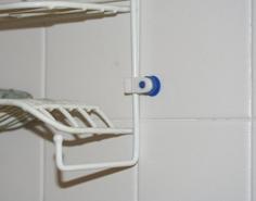 Nerf Dart Shower Caddy Anchor (Parametric) 3D Printer Model