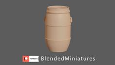 Barrel 3D Printer Model