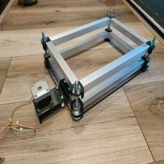 Adjustable Bed For K40 On A Budget (Fusion File Added!) 3D Printer Model