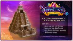 Mayan Temple Dice Tower 3D Printer Model