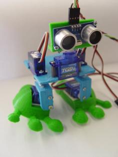 Arduped Biped Robot 3D Printer Model