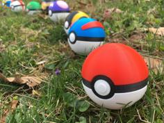 Pokeball 3D Printer Model