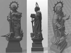 St. Katherine Statue – WH40k 3D Printer Model