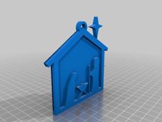 Nativity Ornament 3D Printer Model