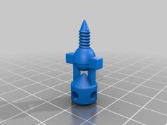 Hydroponic Mister Sprinkler For Cloner 3D Printer Model