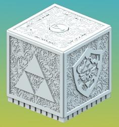 Ouya Zelda Case (complex) 3D Printer Model