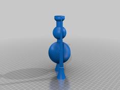 Christmas Tree Finial Topper 3D Printer Model