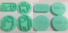 Among Us Cookie Cutters 3D Printer Model