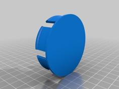 Wheel Center Cap (no Logo) (fits Honda, Volvo Rims) 3D Printer Model