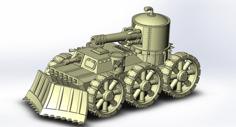 Orc Wagon 3D Printer Model