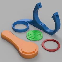 Yet Another Garmin Bike Handlebar Mount 3D Printer Model