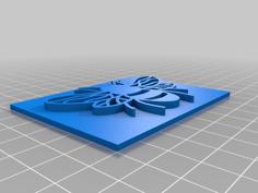 Bumble Bee Stamp 3D Printer Model