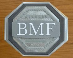 UFC BMF Belt Buckle 3D Printer Model