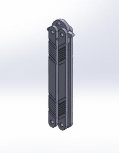 Valorant Butterfly Comb Knife 3D Printer Model