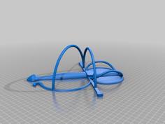 Sword Handle, Rapier, Fencing 3D Printer Model