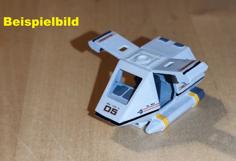 Star Trek TNG Shuttle Typ 15 3D Printer Model