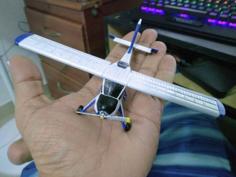 Wilga Pzl Scale 1/72 3D Printer Model