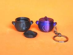 Magic Cauldron Cache 3D Printer Model