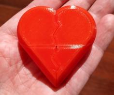 Heart Box (Fixed) 3D Printer Model