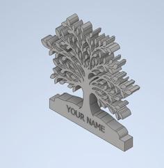 Placeholder “Tree Of Life” 3D Printer Model