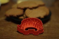 Hedgehog Cookie Cutter 3D Printer Model