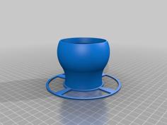 Mushroom Lamp Shade 3D Printer Model