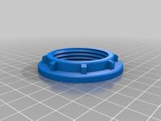 Lamp Shade Ring E27 40mm 3D Printer Model