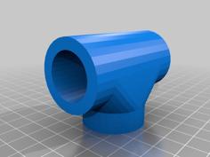 PVC Pipe 3/4″ T Joint 3D Printer Model