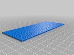 FOW Cobblestone Alley Road V2 3D Printer Model