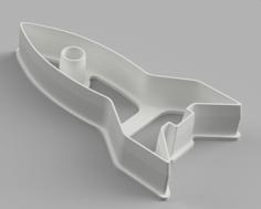 Rocket Cookie Cutter 3D Printer Model