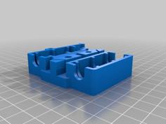 Customizable X-Carriage Screw Holes Geeetech Based 3D Printer Model