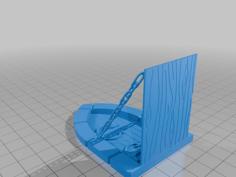 Fairy Door With Draw Bridge 3D Printer Model