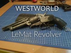 Westworld Inspired Man In Black’s LeMat Revolver 3D Printer Model