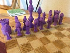 Epic Chess Set 3D Printer Model