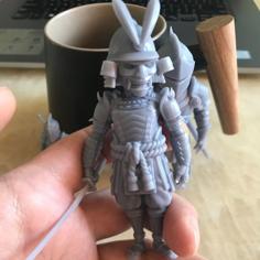 Samurai Miniature 2 -Mini Troop 3D Printer Model