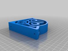 Fancy Shelf Bracket 3D Printer Model