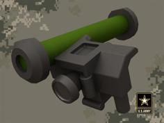 FGM-148 Javelin For Lego Minifigures 3D Printer Model