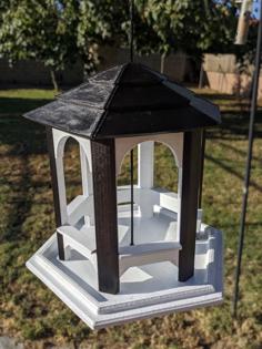 Gazebo Bird Feeder 3D Printer Model