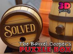 The Barrel Cooper’s Puzzle Box (Difficult!) 3D Printer Model