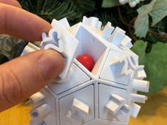 Spherical Advent Calendar 3D Printer Model