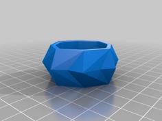 Make #19 – Crystal Napkin Ring 3D Printer Model