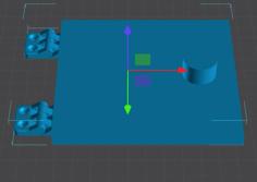 Door With Hinge – Deur Voor Tiktak Puzzel 3D Printer Model