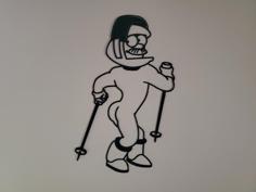 Stupid Sexy Flanders – Simpsons Wall Art 3D Printer Model