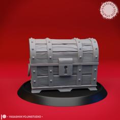 Treasure Chest – Disguised Mimic – D&D Miniature 3D Printer Model