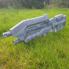 Halo MA5B Rifle Prop 3D Printer Model