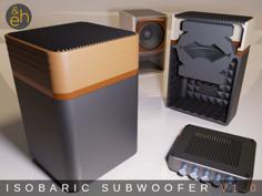 Isobaric Subwoofer V1.0 3D Printer Model